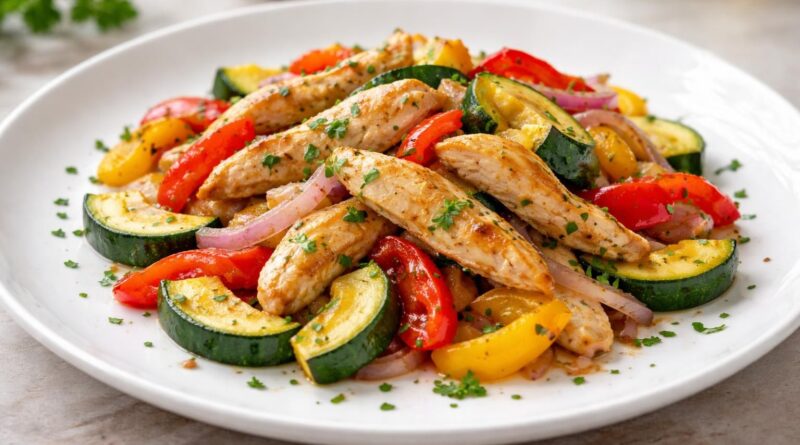 découvrez une recette simple et savoureuse d'émincé de poulet sans crème, légère et facile à préparer pour un repas gourmand et sain.